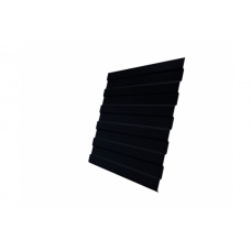 Профнастил С8А 0,5 Satin Мatt RAL 9005 черный