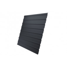 Профнастил С10A Grand Line 0,5 Quarzit Pro Matt RAL 7024 мокрый асфальт