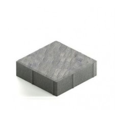 Тротуарная плитка Steingot Color Mix Stein Silver №12 квадрат 200х200х60 мм