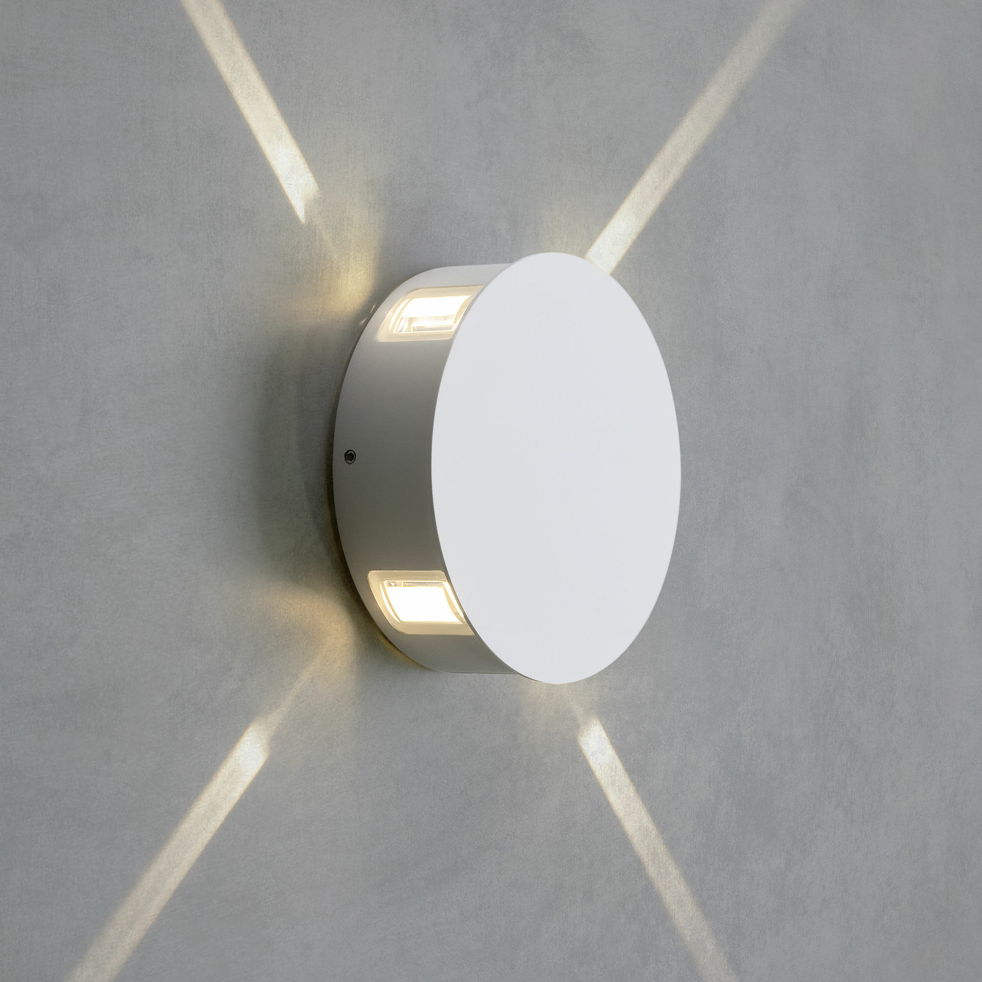 Beam белый уличный настенный светодиодный светильник 1545 TECHNO LED
белый
