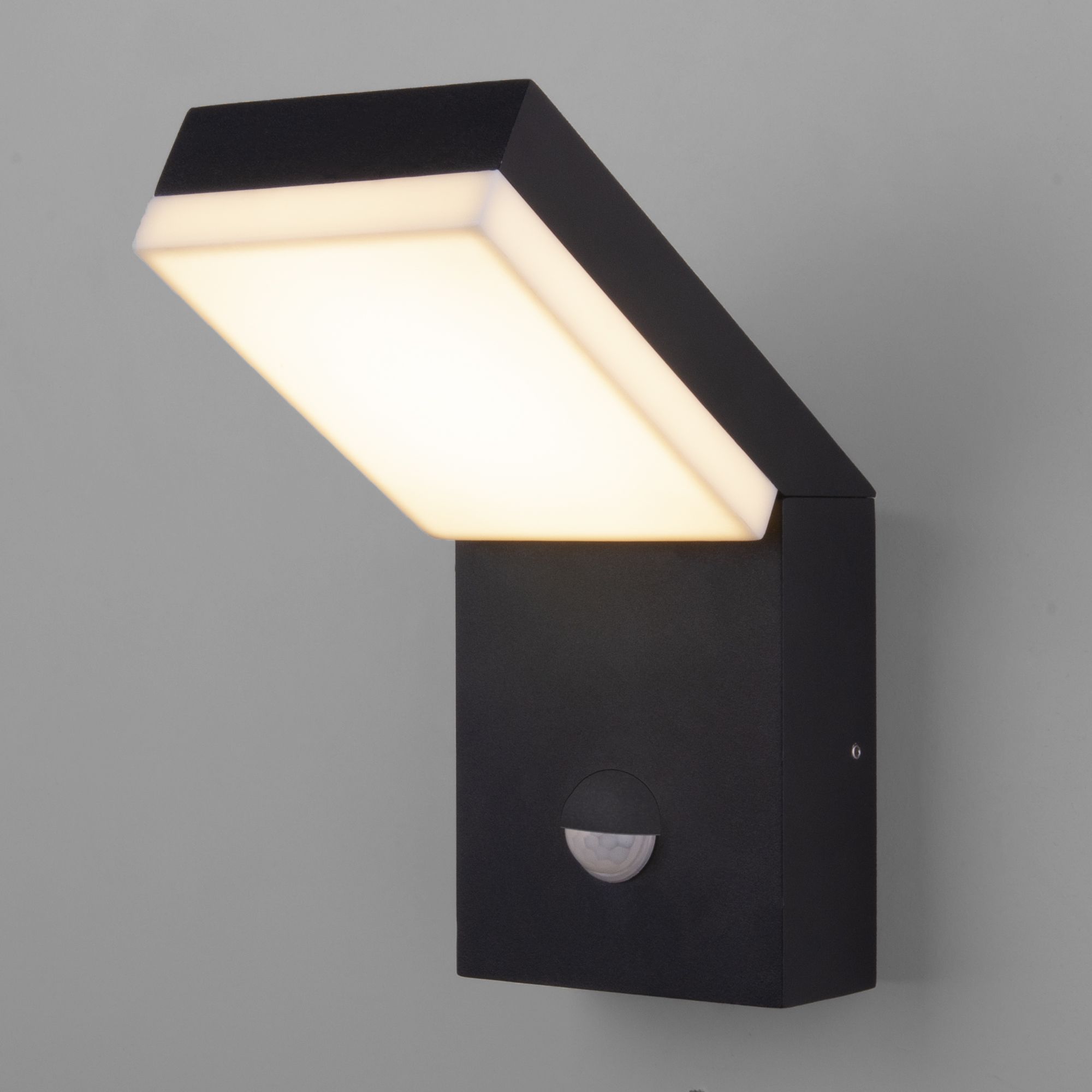 Уличный настенный светодиодный светильник Sensor IP54 (с датчиком движения) 1541 TECHNO LED черный
черный