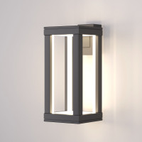 Уличный настенный светодиодный светильник Frame LED IP54 1527 TECHNO LED серый
серый