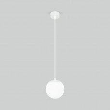 Светильник садово-парковый со стеклянным плафоном Sfera H 35158/H белый