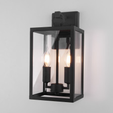 Уличный настенный светильник Candle D 35150/D черный
черный