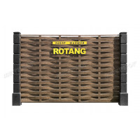 Забор жалюзи «Rotang (плетеный)»