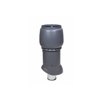 Выход вытяжки XL 160х300х700 ИЗ серый с колпаком