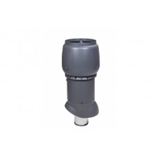Выход вытяжки XL 160х300х700 ИЗ серый с колпаком