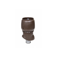 Выход вытяжки XL 160х300х500 ИЗ коричневый с колпаком
