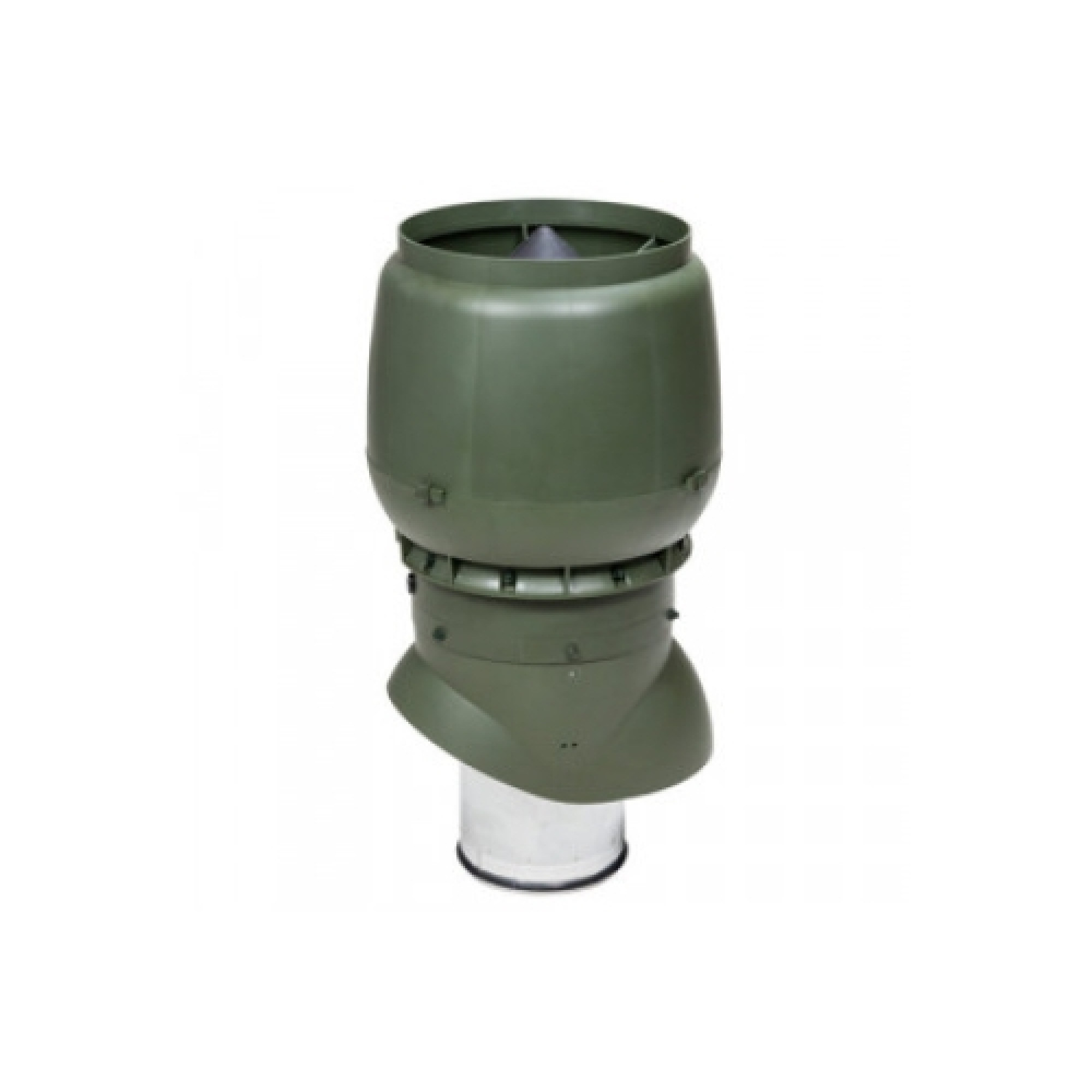 Выход вытяжки XL 200х300х500 ИЗ зеленый с колпаком