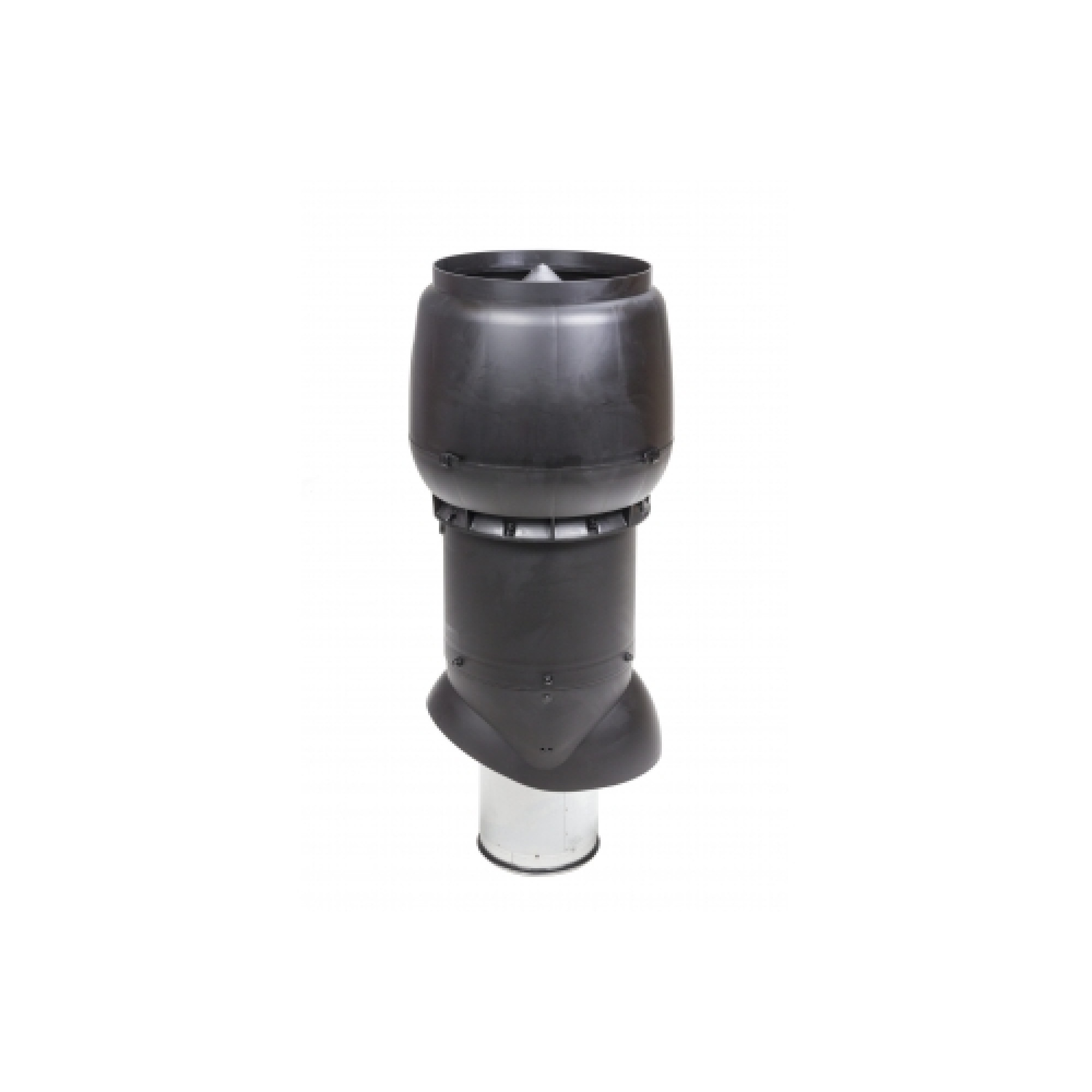 Выход вытяжки XL 200х300х700 ИЗ черный с колпаком