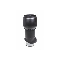Выход вытяжки XL 250х300х700 ИЗ черный с колпаком