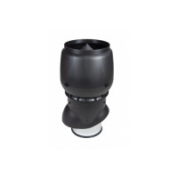 Выход вытяжки XL 250х300х500 ИЗ черный с колпаком