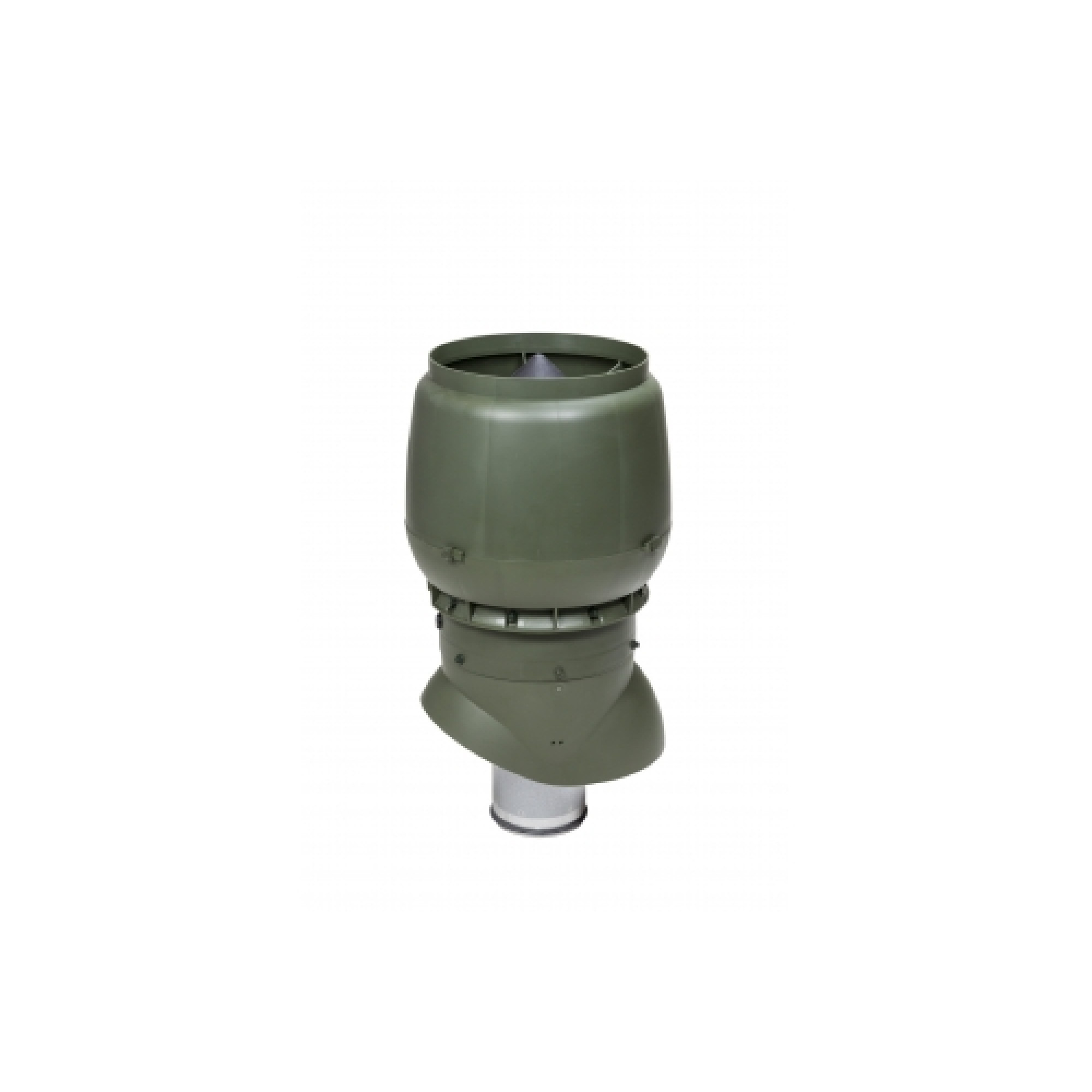Выход вытяжки XL 160х300х500 ИЗ зеленый с колпаком