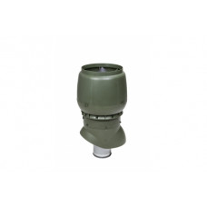 Выход вытяжки XL 160х300х500 ИЗ зеленый с колпаком