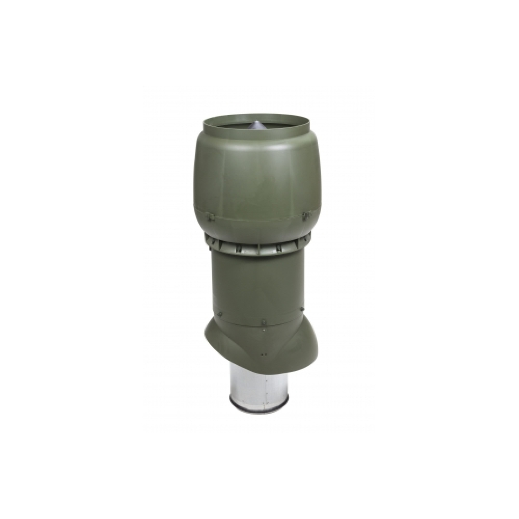 Выход вытяжки XL 200х300х700 ИЗ зеленый с колпаком