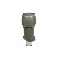 Выход вытяжки XL 200х300х700 ИЗ зеленый с колпаком