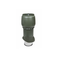 Выход вытяжки XL 250х300х700 ИЗ зеленый с колпаком