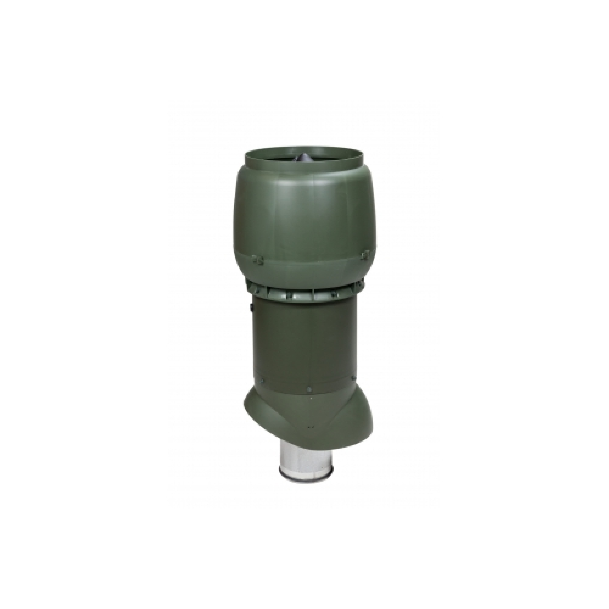 Выход вытяжки XL 160х300х700 ИЗ зеленый с колпаком
