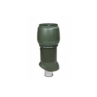 Выход вытяжки XL 160х300х700 ИЗ зеленый с колпаком