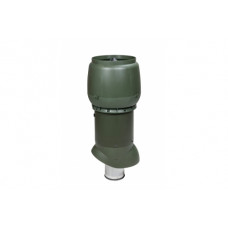 Выход вытяжки XL 160х300х700 ИЗ зеленый с колпаком
