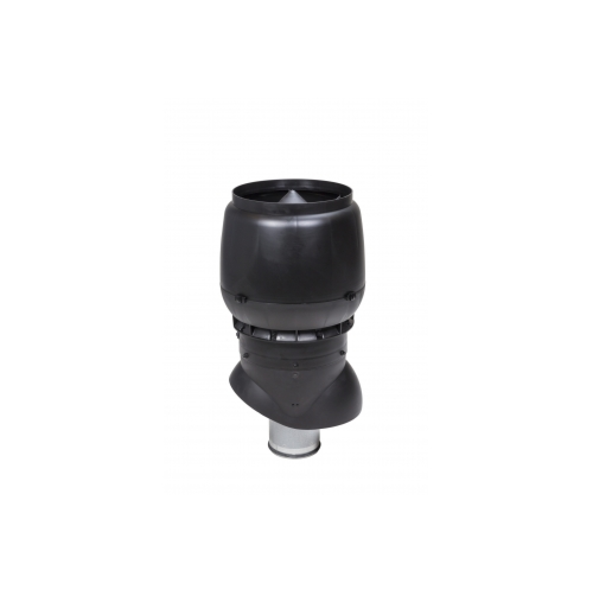 Выход вытяжки XL 160х300х500 ИЗ черный с колпаком
