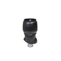 Выход вытяжки XL 160х300х500 ИЗ черный с колпаком