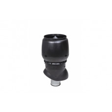Выход вытяжки XL 160х300х500 ИЗ черный с колпаком