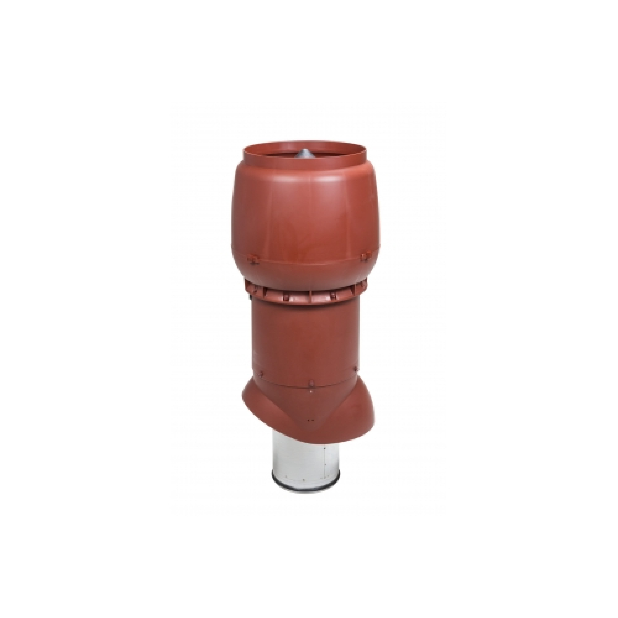 Выход вытяжки XL 200х300х700 ИЗ красный с колпаком