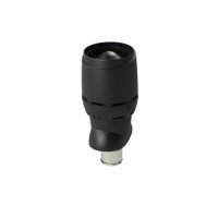 Вентиляционный выход FLOW XL-160/ИЗ/500 черный
