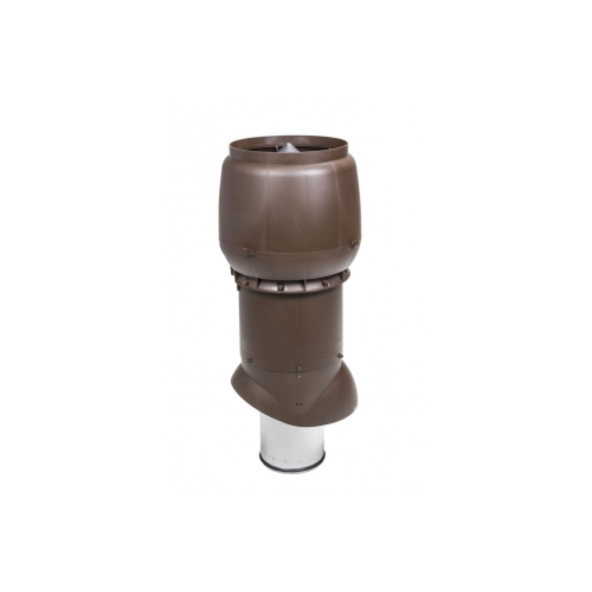 Выход вытяжки XL 200х300х700 ИЗ коричневый с колпаком