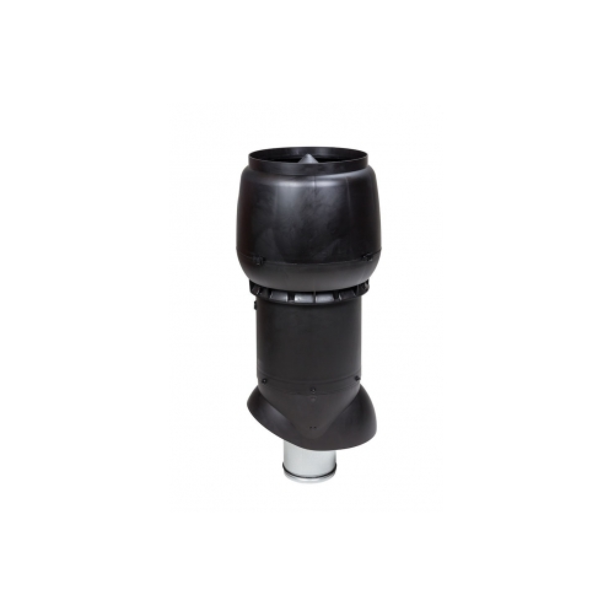 Выход вытяжки XL 160х300х700 ИЗ черный с колпаком