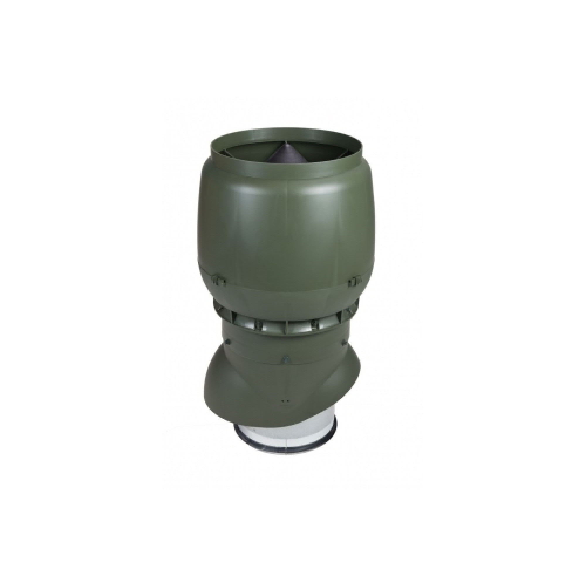Выход вытяжки XL 250х300х500 ИЗ зеленый с колпаком