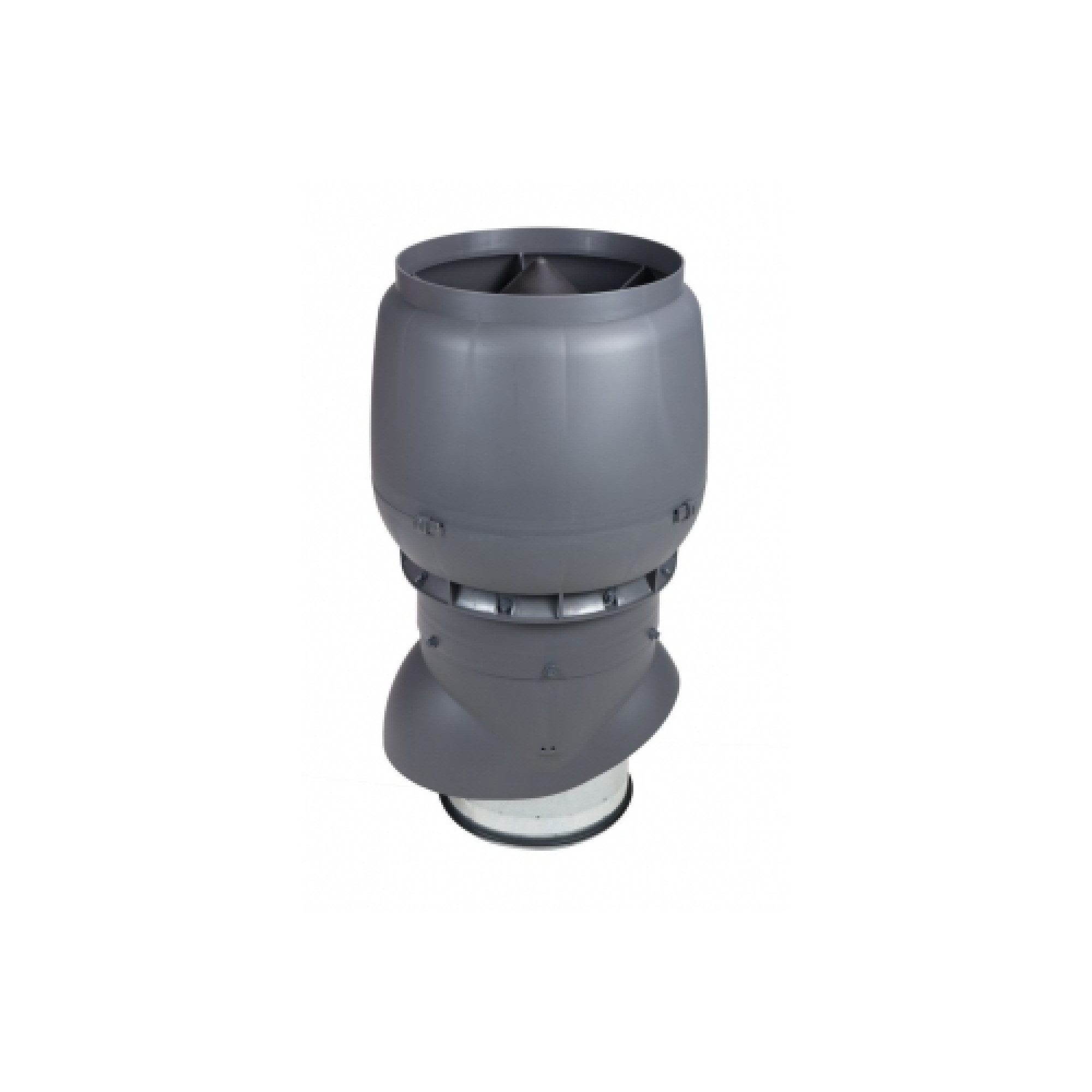 Выход вытяжки XL 250х300х500 ИЗ серый с колпаком