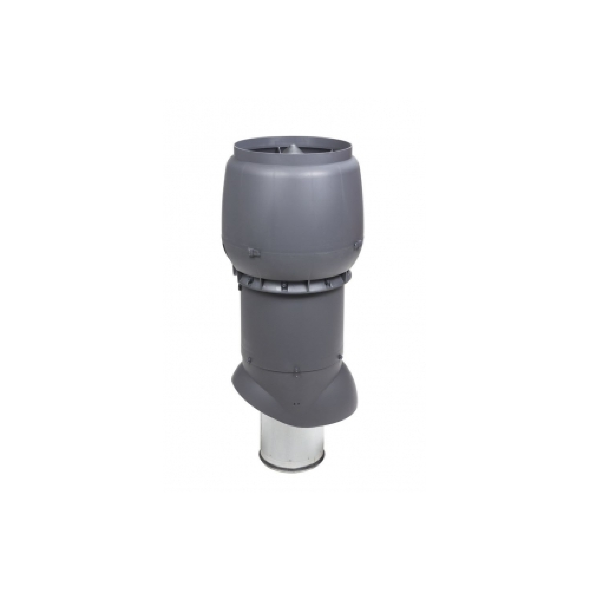 Выход вытяжки XL 200х300х700 ИЗ серый с колпаком