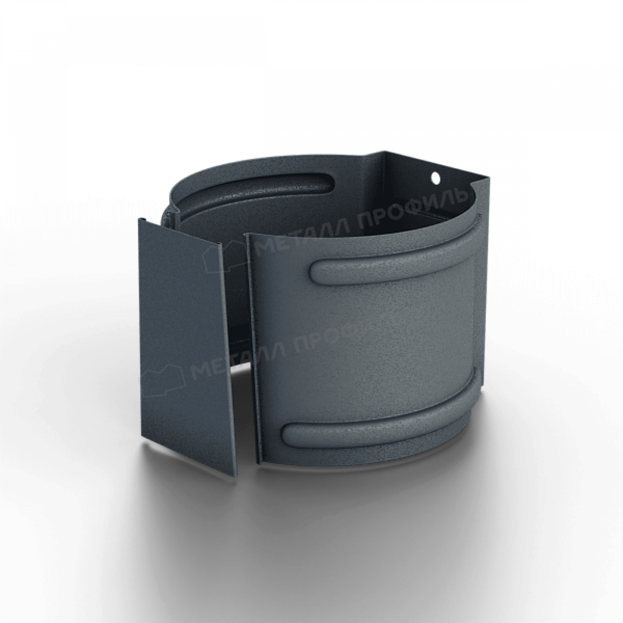Держатель трубы D100 (на кирпич) Foramina Freeze (FRZ_D-01-Grey\Grey-0.6)