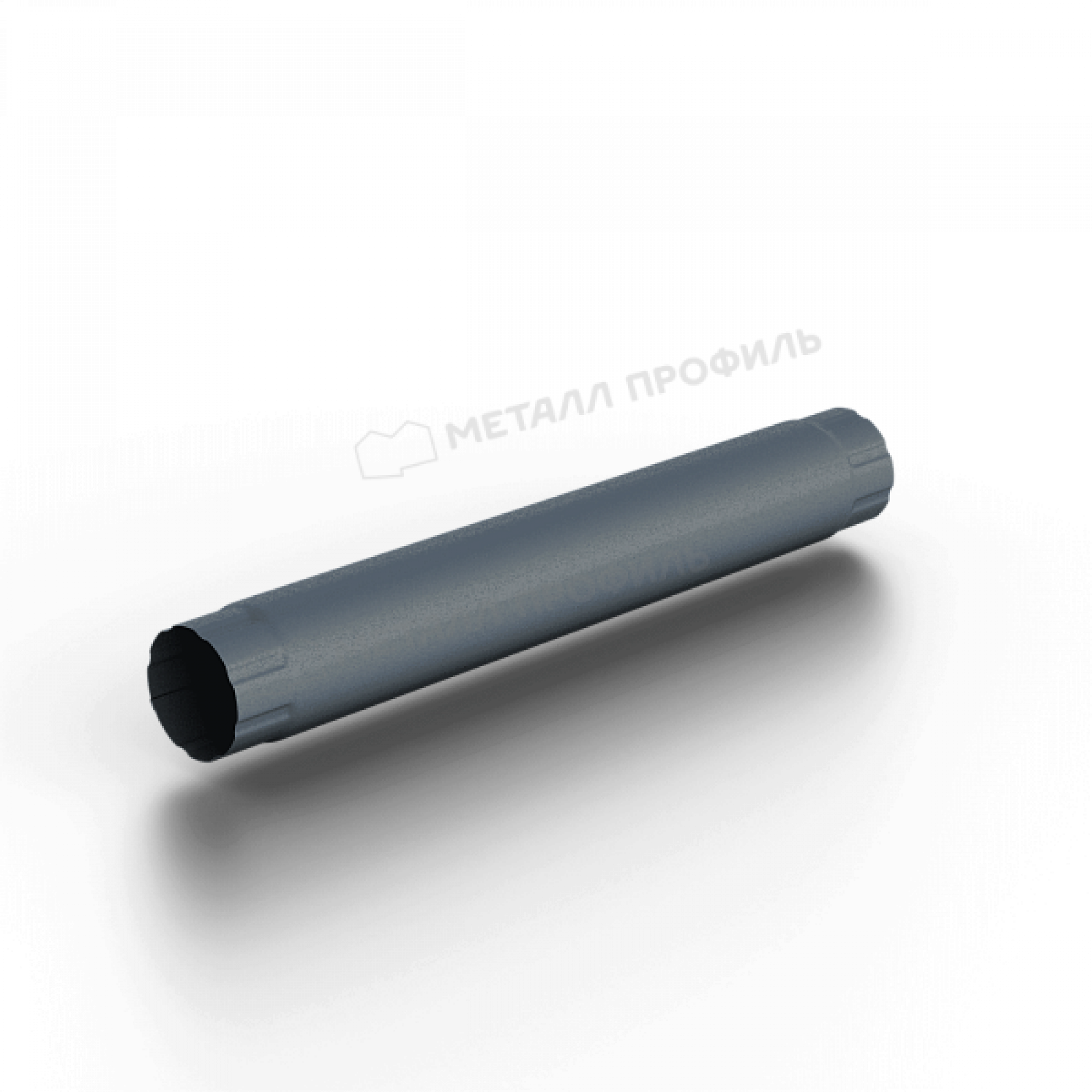 Труба соединительная D100х1000 Foramina Freeze (FRZ_D-01-Grey\Grey-0.5)