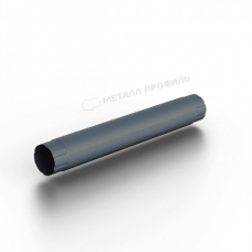 Труба соединительная D100х1000 Foramina Freeze (FRZ_D-01-Grey\Grey-0.5)
