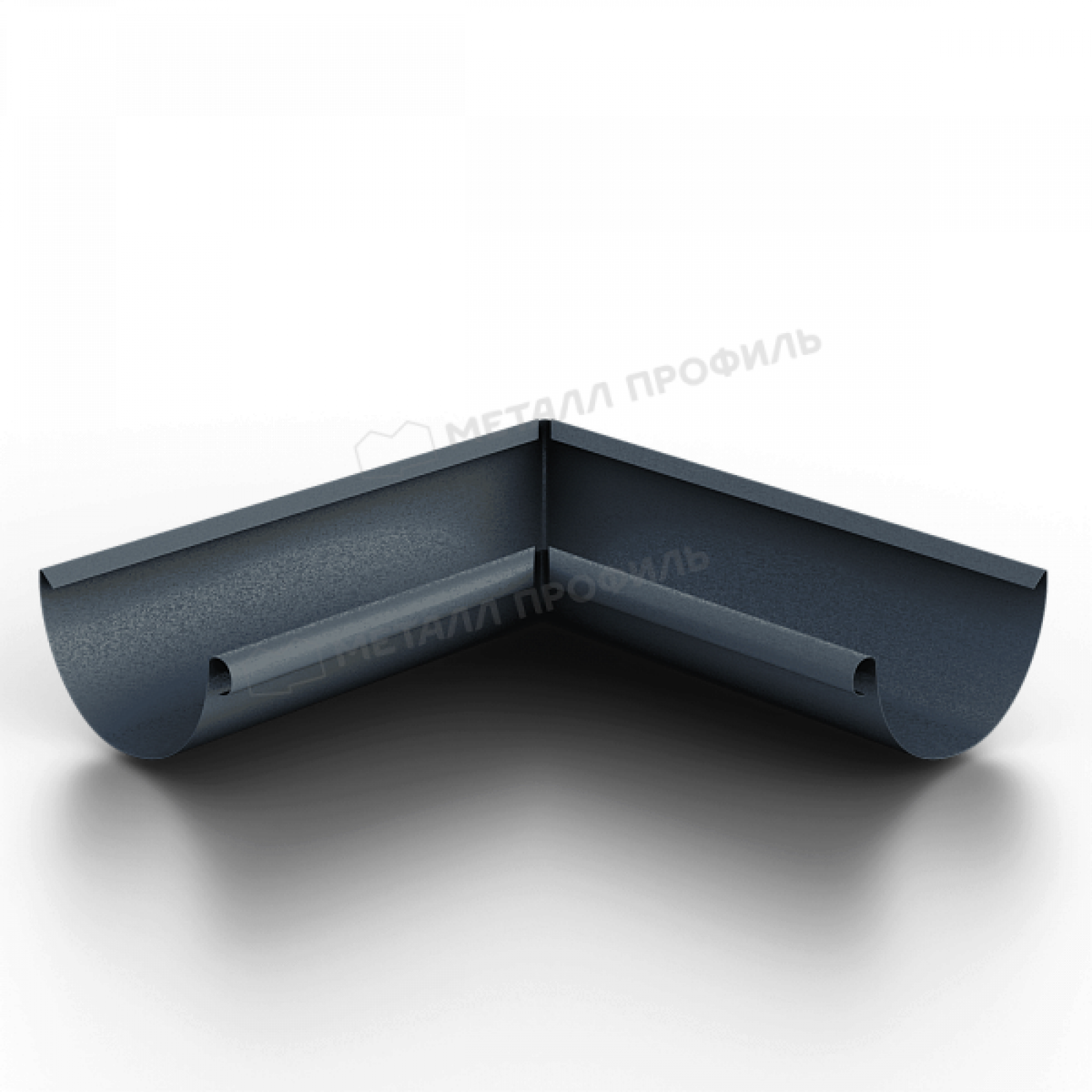 Угол желоба внутренний D125 Foramina Freeze (FRZ_D-01-Grey\Grey-0.6)