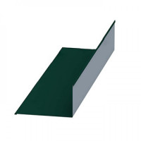 Планка примыкания верхняя 250х147х2000 (VALORI-20-DarkGrey-0.5)