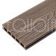 Доска террасная SEQUOIA DUAL 3D WOOD MIX BROWN 146x24x3000мм