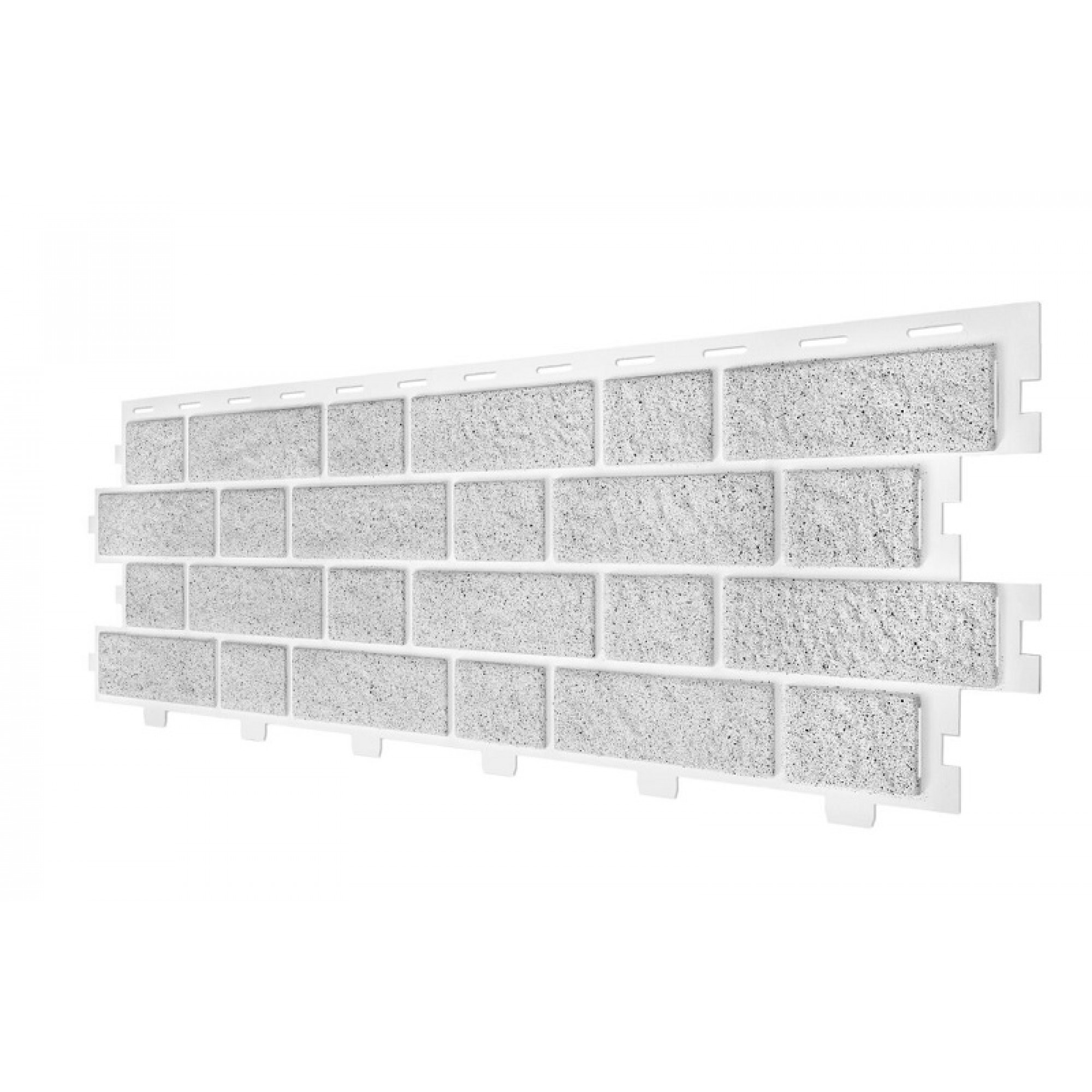 Сайдинг под кирпич «BrickWork», серый меланж