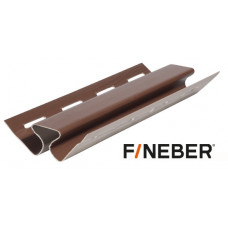 FINEBER ФАСАДНАЯ ПАНЕЛЬ Внутренний угол Коричневый