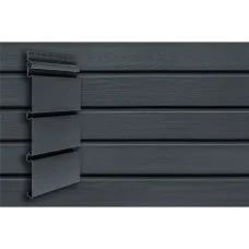 Сайдинг Архитектурный планкен Grand Line Acryl графит (3,0м)