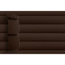 Сайдинг Блок-хаус Grand Line Acryl темный дуб (3,0м)