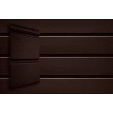 Сайдинг Double-брус Grand Line Acryl темный дуб (3,0м)
