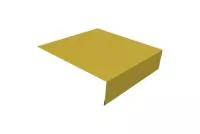 Планка околооконная простая 200х50 0,45 PE с пленкой RAL 1018