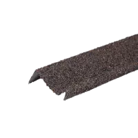 Планка примыкания Технониколь с гранулятом, коричнево-серый 1,25 м.