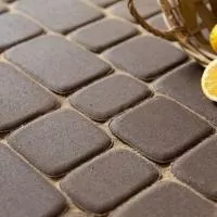 Тротуарная плитка Классика Темно-коричневая