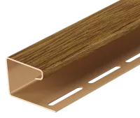 j-профиль 16 мм, миндаль