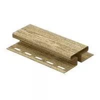 БАЛТИЙСКАЯ Соединительный профиль к сайдингу колл. ТИМБЕР-БЛОК серия ЕЛЬ (3,05 м) 5шт/уп